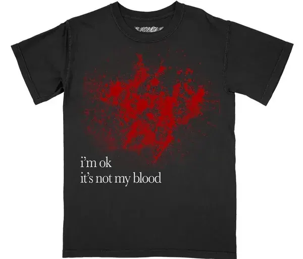 Ken Carson Im OK Its Not My Blood Tee — product photo