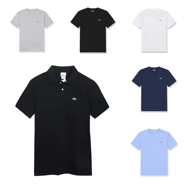 Lacoste Crocodile Logo Polo and Tees — product photo
