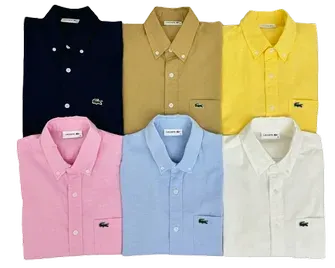 Lacoste Linen Shirts (6 Variants) — product photo