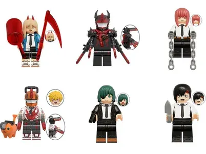 Lego Chainsaw Man Figures — product photo