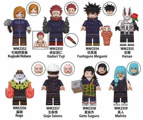 Lego Jujutsu Kaisen Figures — product photo
