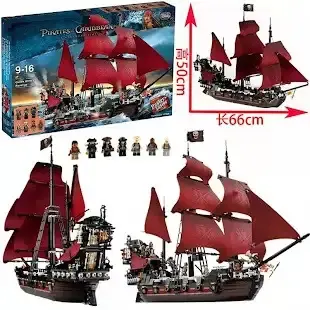 Lego Pirates of the Caribbean Ship — product photo