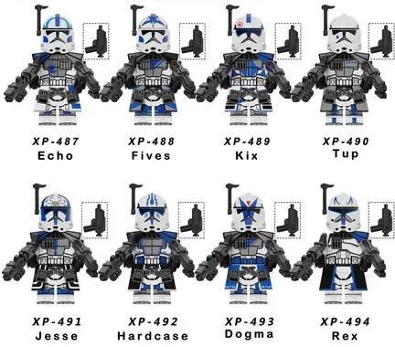 Lego Star Wars Clone Tropper Figures #1 — product photo