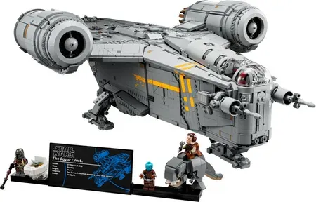 Lego Star Wars Mandalorian Razor Crest Starship — product photo