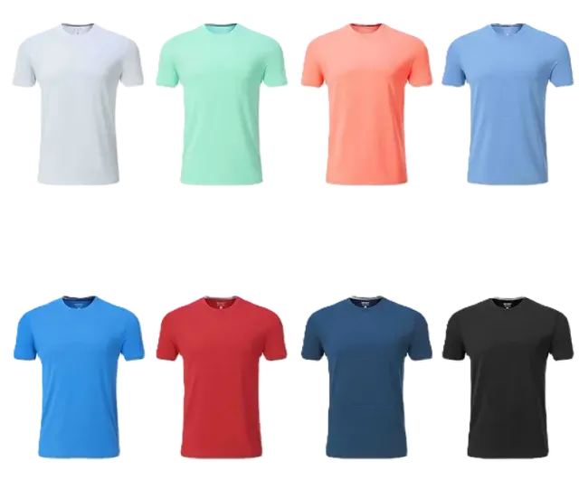 Loose Men's Sports Tees (8 Variants) — product photo