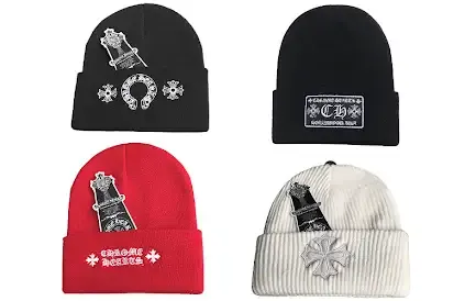 Lots of Chrome Hearts Beanies — product photo