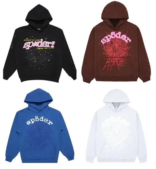 Bunch of Sp5der Websuit Hoodies + Pants #1 — product photo
