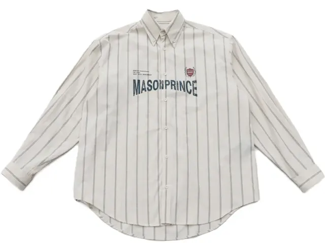 MASONPRINCE Striped Button Up Shirt — product photo