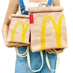 McDonalds Shoulder Bag and Backpack — product photo