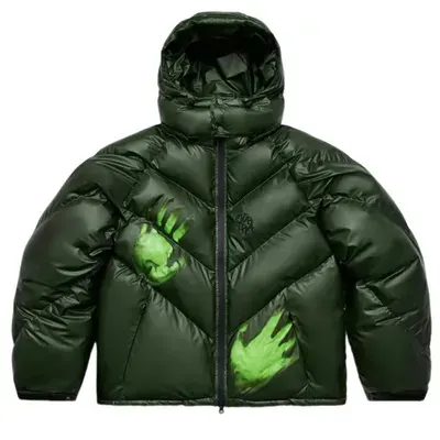 Mertra Green Heat Reactive Puffer Jacket — product photo