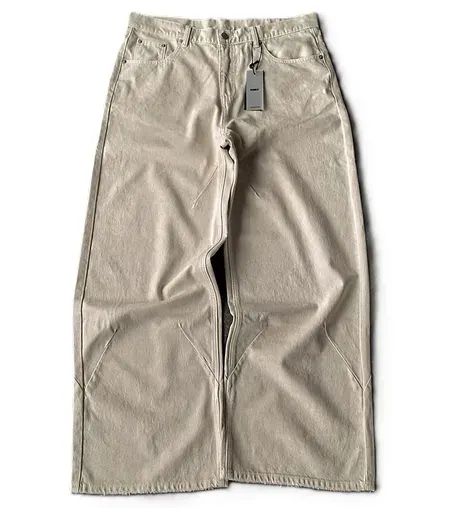 Mobius Slate Khaki Baggy Jeans — product photo