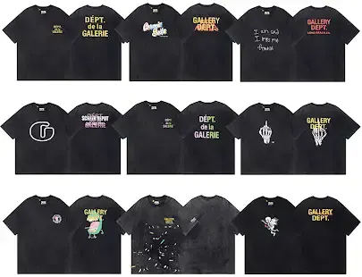 More Gallery Dept Tees (51 Variants) — product photo