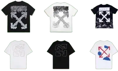 More Off-White Tees (29 Variants) — product photo