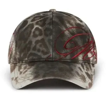 Mowalola Leopard Cap — product photo