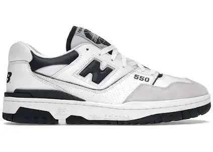 New Balance 550 Navy Blue — product photo