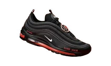 Nike Air Max 97 MSCHF Lil Nas X Satan Shoes — product photo