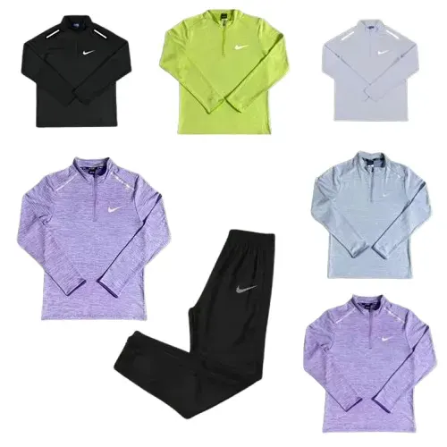 Nike Long Sleeve Quarter Zip + Pants — product photo