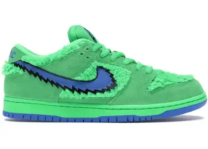 Nike SB Dunk Low Grateful Dead Bears Green — product photo