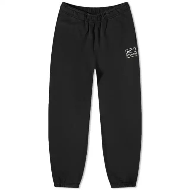 Nike x Stussy Black Sweatpants — product photo