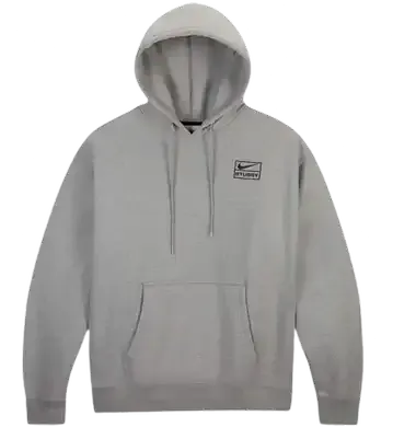 Nike x Stussy Grey Hoodie — product photo