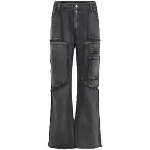 No Faith Studios Flared Denim Jeans — product photo