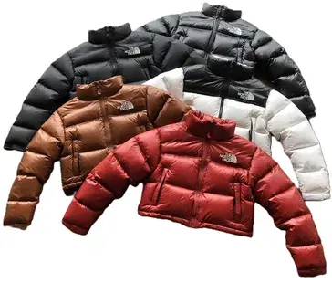 North Face Nupste Short Puffer Jacket (Womens) — product photo