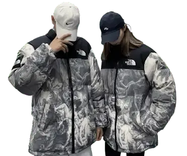 North Face x Supreme Puffer Jacket (Fantasy) — product photo