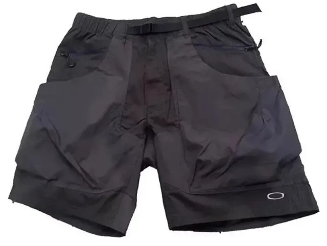 Oakley Black Nylon Shorts — product photo