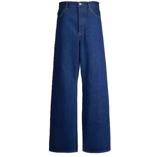 Vuja De 009 Blue Baggy Washed Jeans — product photo