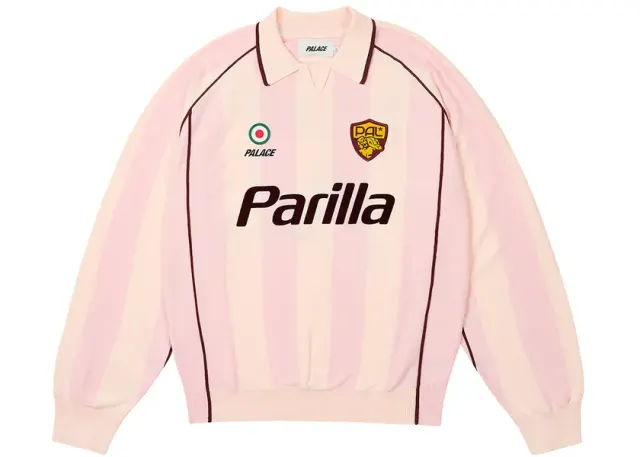 Palace Pink Sportiva Knit Sweater — product photo