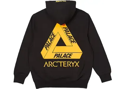 Palace x Arc'teryx Hoodie Black — product photo