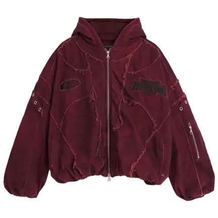 PERSONSOUL Hand Brushed Dirty Cotton Jacket (2 Variants) — product photo