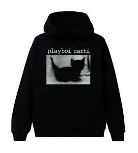Playboi Carti Black Cat Hoodie — product photo