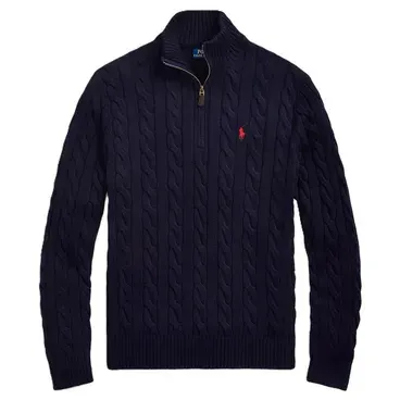 Polo Ralph Lauren Cable Knit Quarter-Zip (7 Variants) — product photo