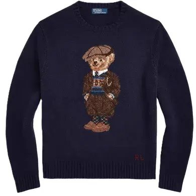 Polo Ralph Lauren Heritage Bear Knit Sweater — product photo