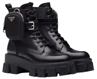 Prada Monolith Combat Boots — product photo