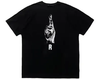 RAF Simons Hand Sign Tee — product photo