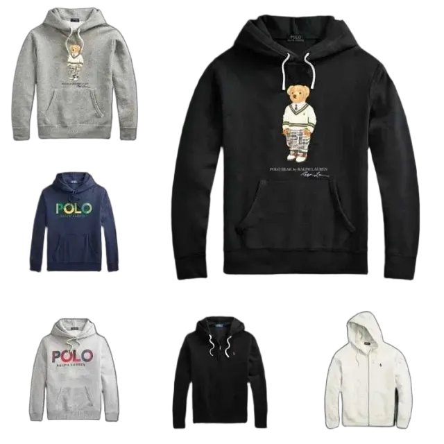 Ralph Lauren Bear Hoodies — product photo