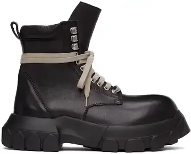 Rick Owens Army Bozo Tractor Boots — product photo