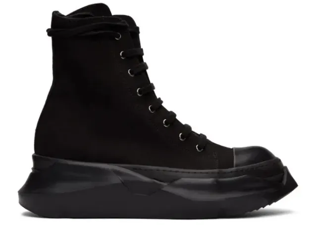 Rick Owens DRKSHDW Abstract High Top Sneakers — product photo