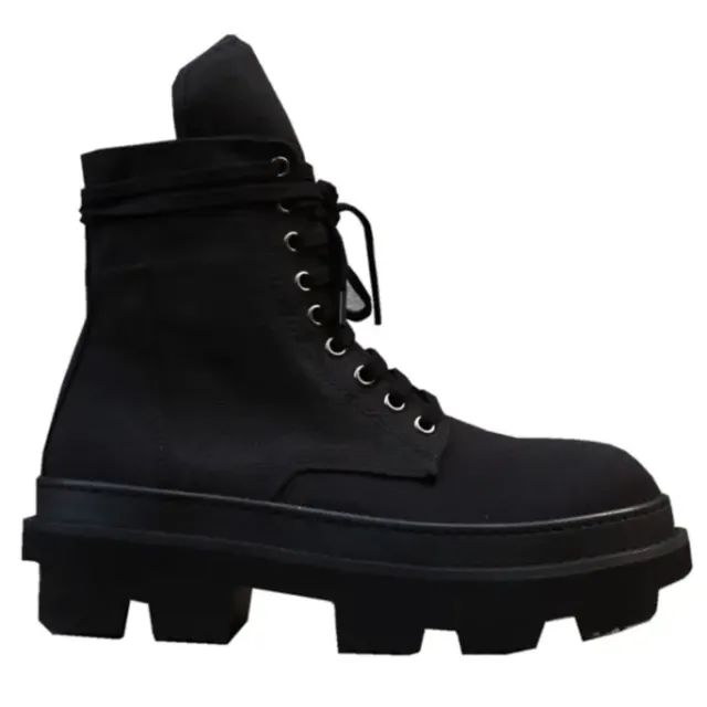 Rick Owens DRKSHDW Army Megatooth Boots — product photo