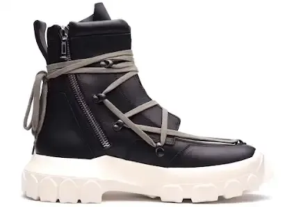 Rick Owens Lace Up Hiking Boots — product photo