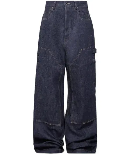 Rick Owens Porterville Selvedge Double Knee Jeans — product photo
