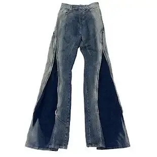 Rick Owens SS23 Washed Buff Jeans — product photo