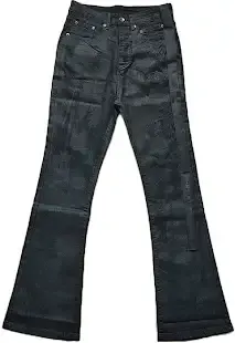 Rick Owens Waxed Denim Jeans — product photo