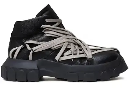 Rick Owens Wraps Tecuatl Tractor Sneakers — product photo