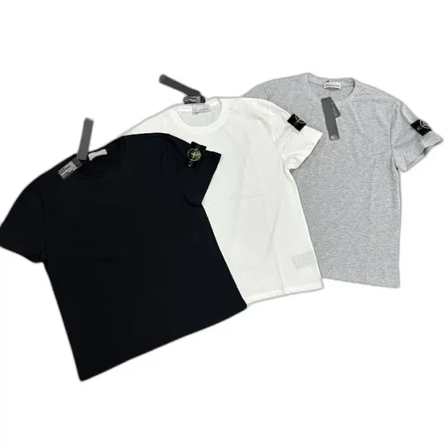 Stone Island Badge Tees (3 Variants) — product photo