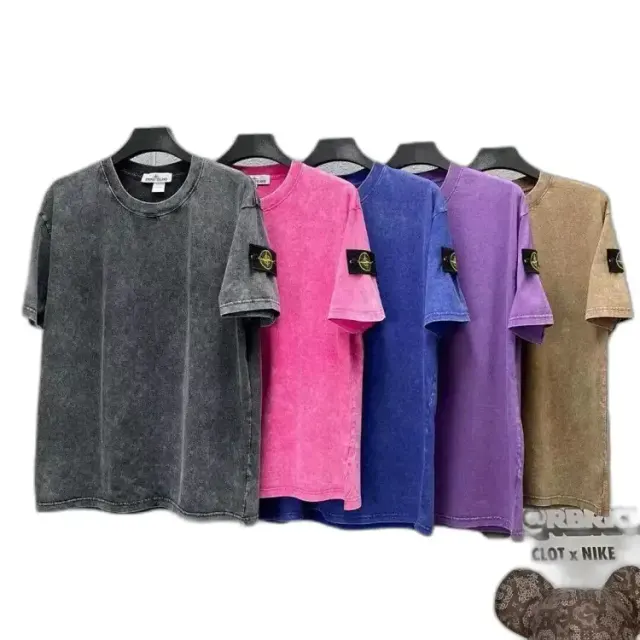 Stone Island Vintage Dyed Color Tees — product photo