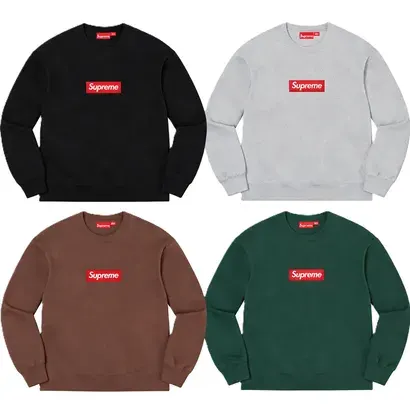 Supreme Box Logo Crewneck #1 — product photo