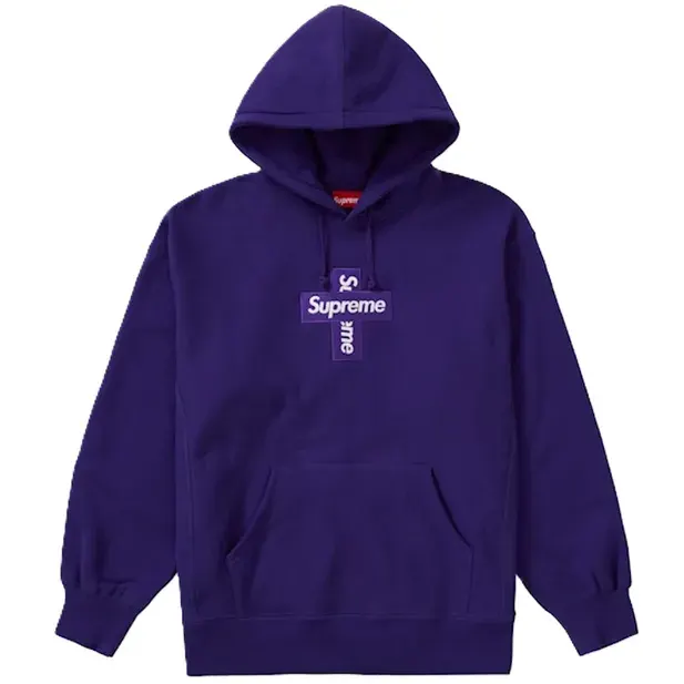 Supreme Cross Box Logo Hoodie — product photo